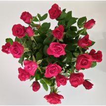 Red rose bouquet