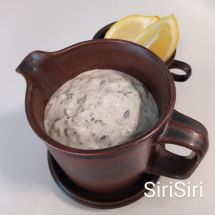 Variation of Tzatziki - Gin-flavoured